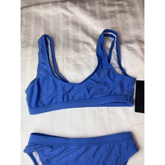 Gorgeous Blue Periwinkle Bikini 2 piece set size Small RefM030 - Picture 6 of 7